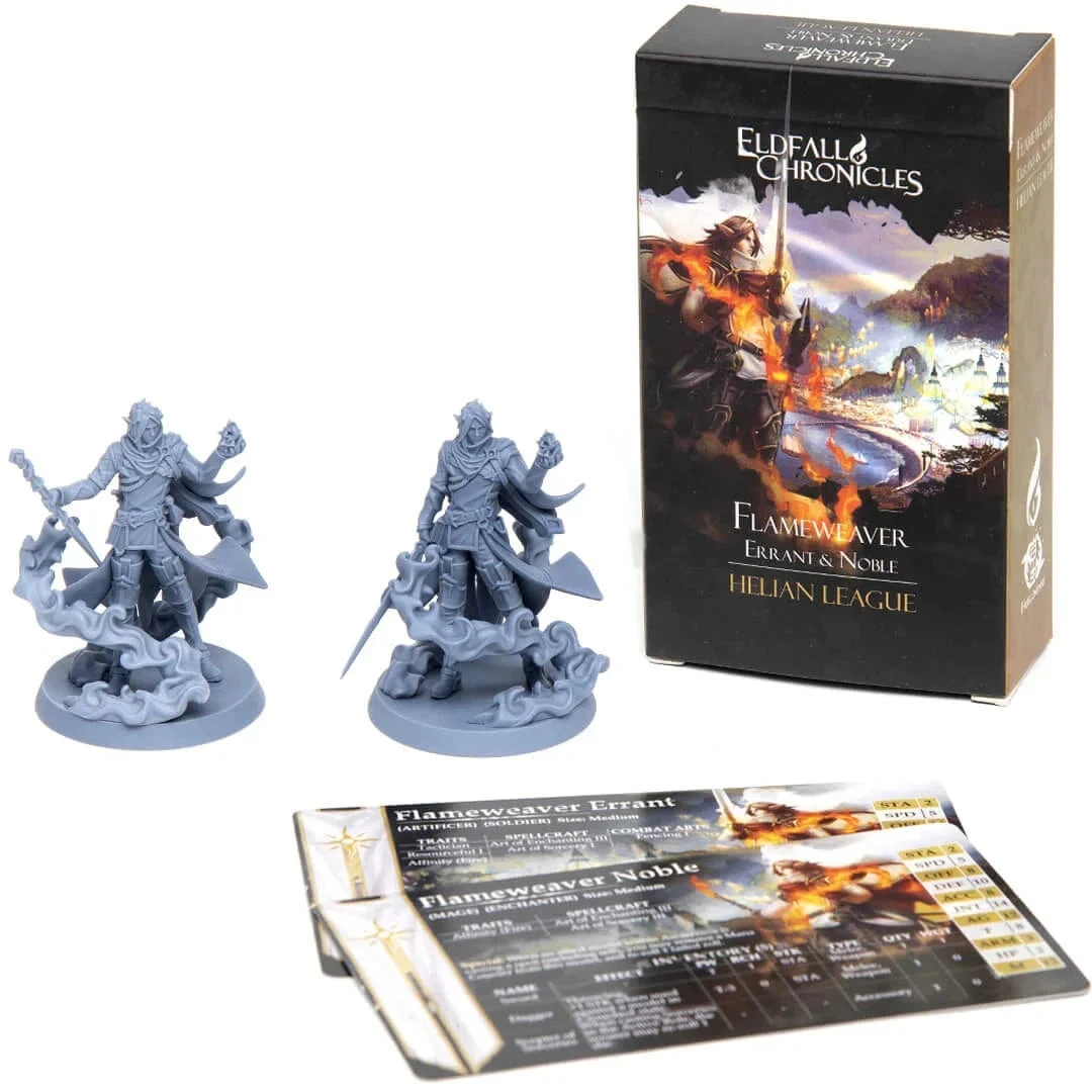 Eldfall Chronicles: Flameweaver Noble/Errant (Pre-Order) 1 Eldfall Chronicles: Flameweaver Noble/Errant (Pre-Order)