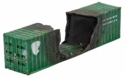 Battlefield In A Box: Damaged 40ft Containers -Gamers Guilds Store gamers guild az gale force nine battlefield in a box damaged 40ft containers battlefront group 1169121506