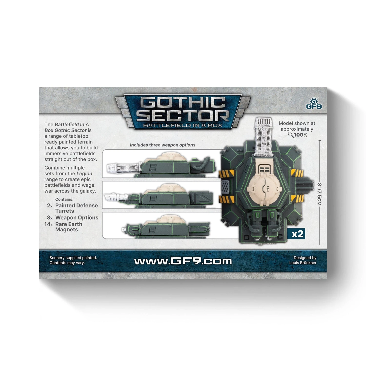 Battlefield In A Box: Gothic Sector: Legion Defense Turret 3 Battlefield In A Box: Gothic Sector: Legion Defense Turret - Image 3