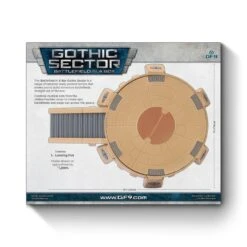 Battlefield In A Box: Gothic Sector: United Frontier Landing Pad 6 Battlefield In A Box: Gothic Sector: United Frontier Landing Pad -Gamers Guilds Store gamers guild az gale force nine battlefield in a box gothic sector united frontier landing pad battlefront group 1169129644