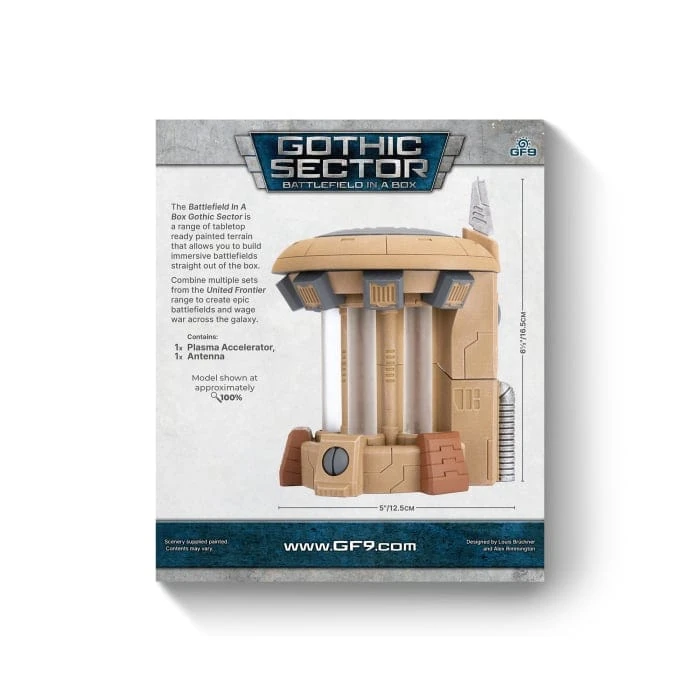 Battlefield In A Box: Gothic Sector: United Frontier Plasma Accelerator 3 Battlefield In A Box: Gothic Sector: United Frontier Plasma Accelerator - Image 3