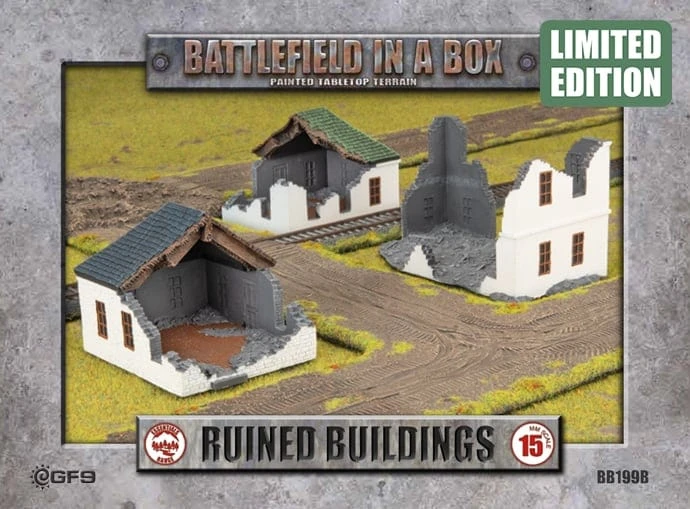 Battlefield In A Box: Ruined Buildings - Alternative Paint Scheme (Limited Edition) 1 Battlefield In A Box: Ruined Buildings - Alternative Paint Scheme (Limited Edition)