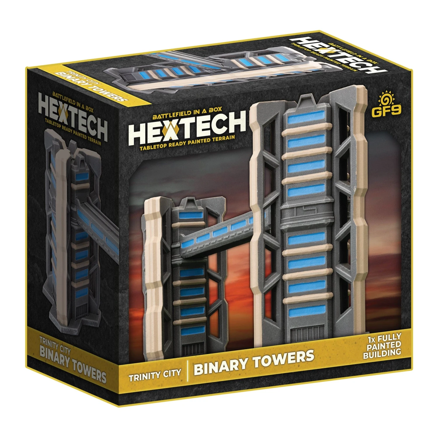 Hextech: Trinity City: Binary Towers 1 Hextech: Trinity City: Binary Towers
