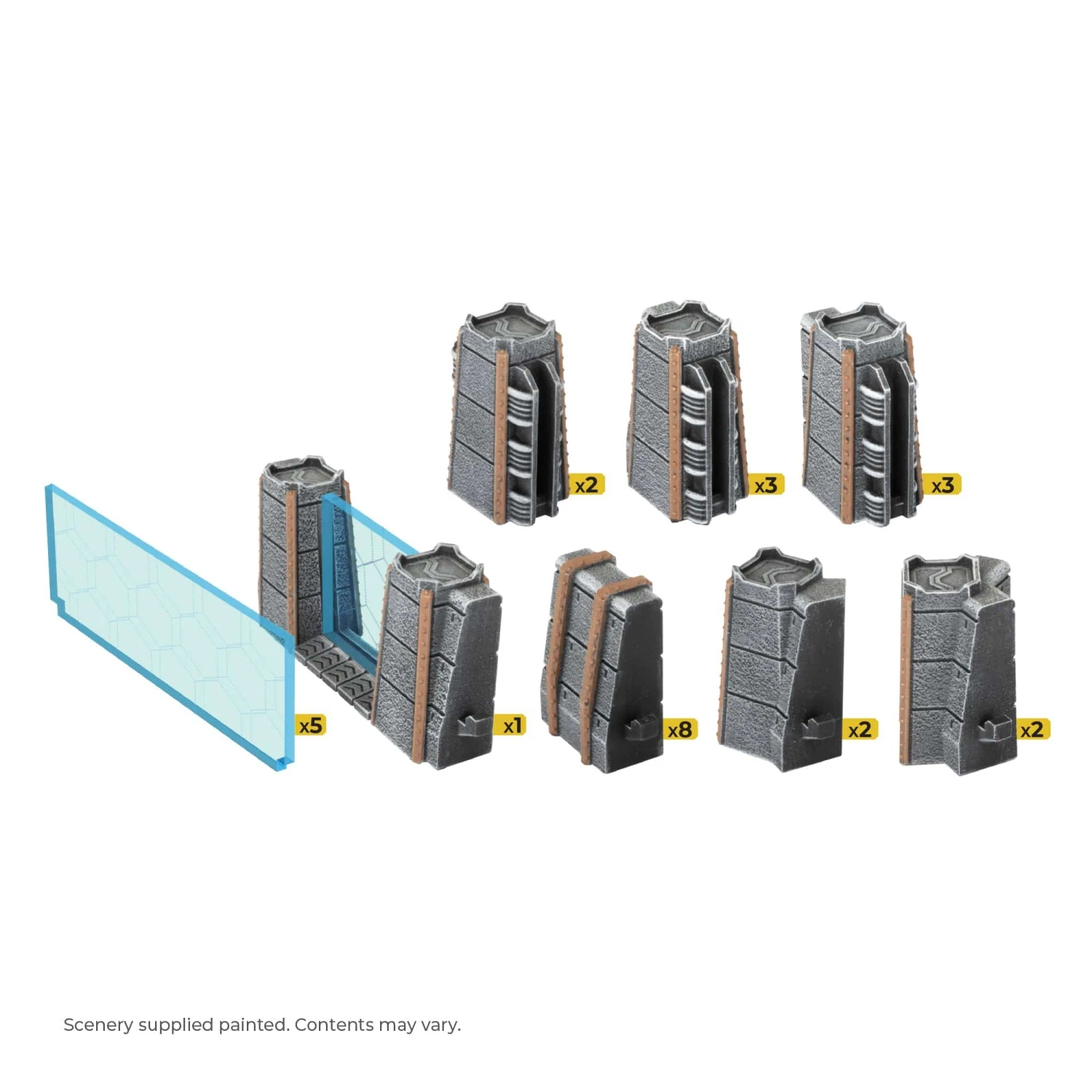Hextech: Trinity City - Energy Walls 4 Hextech: Trinity City - Energy Walls - Image 4