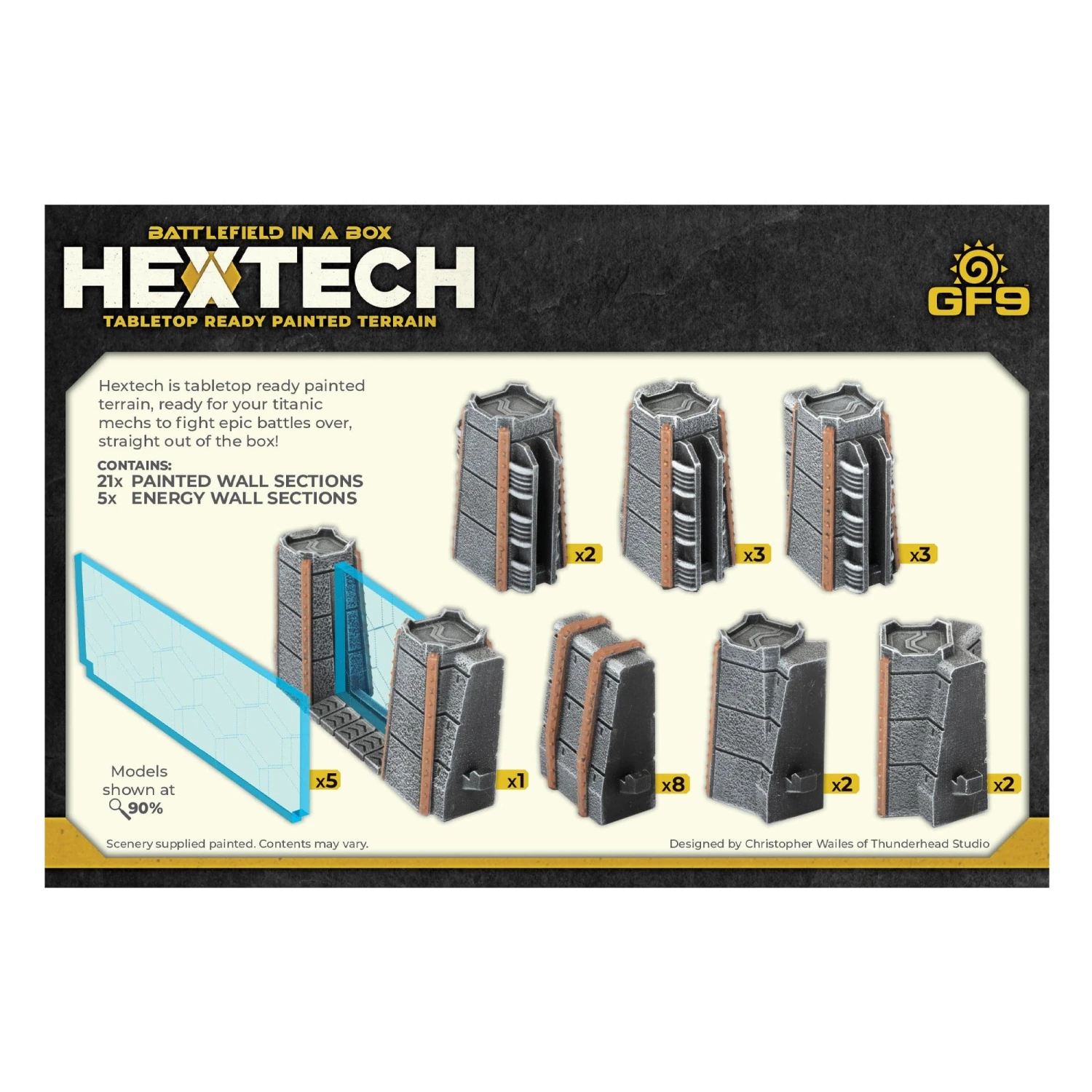 Hextech: Trinity City - Energy Walls 3 Hextech: Trinity City - Energy Walls - Image 3