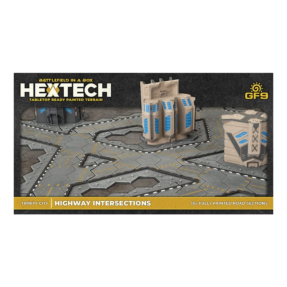 Hextech: Trinity City: Highway Intersections 2 Hextech: Trinity City: Highway Intersections - Image 2