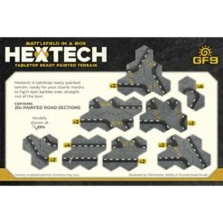 Hextech: Trinity City: Road Intersections 5 Hextech: Trinity City: Road Intersections -Gamers Guilds Store gamers guild az gale force nine hextech trinity city road intersections battlefront group 1168927831