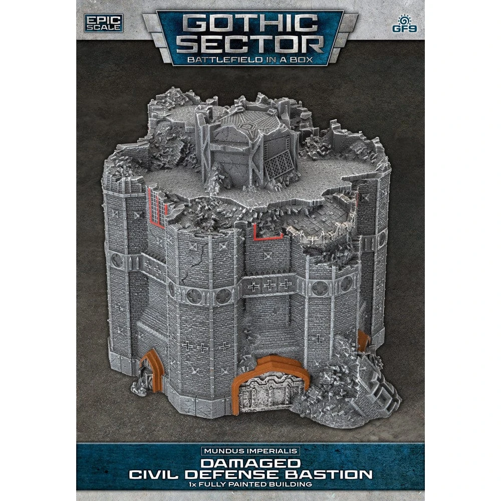 Mundus Imperialis - Civil Defense Bastion (Damaged X1) 1 Mundus Imperialis - Civil Defense Bastion (Damaged X1)