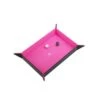 ASMODEE Gamegenic: Magnetic Dice Tray Rectangular Black/Pink