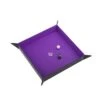 ASMODEE Gamegenic: Magnetic Dice Tray Square Black/Purple