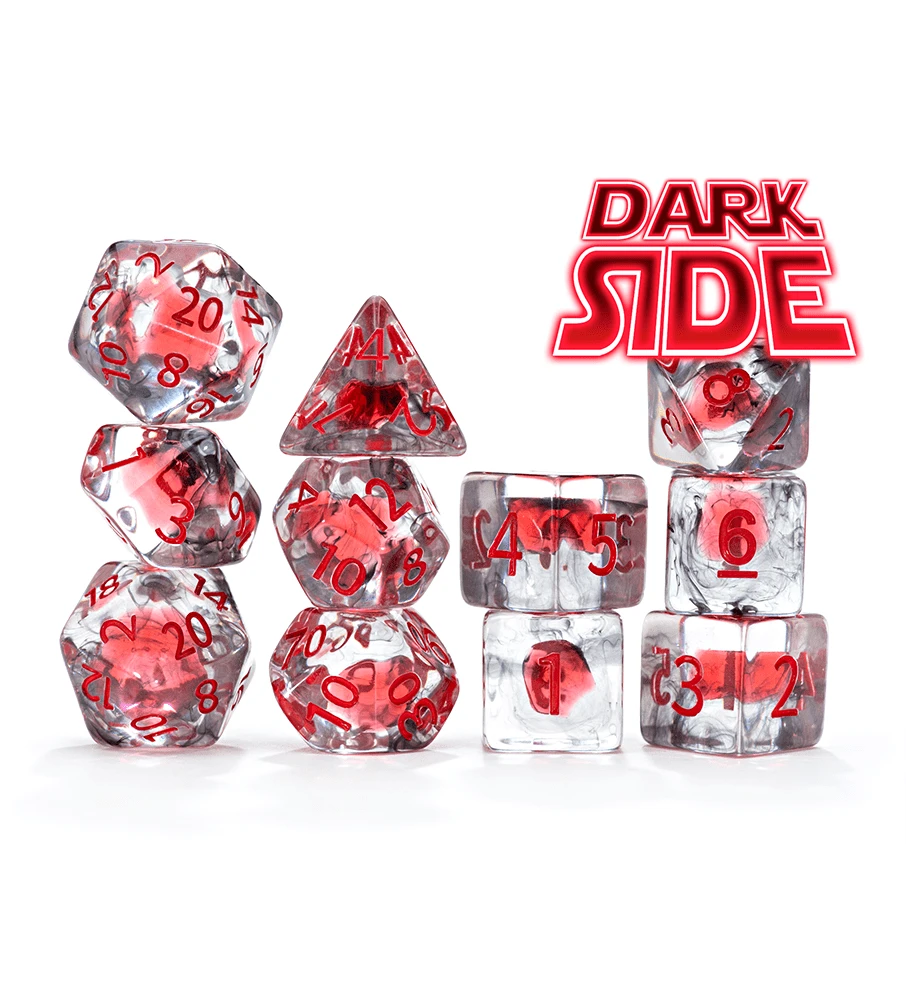 Gate Keeper Games 11 Die Set: Inclusion Dice - Dark Side 1 Gate Keeper Games 11 Die Set: Inclusion Dice - Dark Side