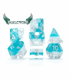 Gate Keeper Games 7 Die Set: Eclipse Dice - Halcyon