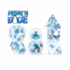 Gate Keeper Games 7 Die Set: Inclusion Dice - Penguin