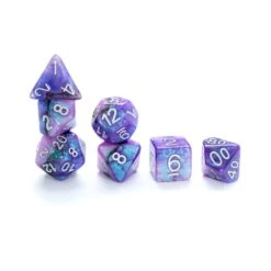 GKGAE587-7d - Gate Keeper Games 7 Die Set: Galaxy Aether Dice