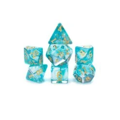 GKGES23-7d - Gate Keeper Games 7 Die Set: Goblin Dice Hoard Essence Dice