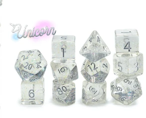 GKGHL000-11d - Gate Keeper Games 11 Die Set: Unicorn Holographic Dice 1 GKGHL000-11d - Gate Keeper Games 11 Die Set: Unicorn Holographic Dice