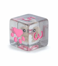 GKGID186-12d6 - Gate Keeper Games Set Of 12 D6: Cat Dice Inclusion Dice