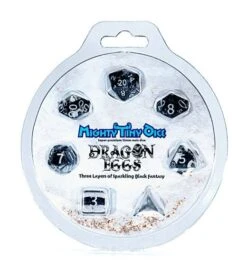 GKGTINYN080-7d - Gate Keeper Games 7 Die Set: Dragon Eggs 12mm Mighty Tiny Dice