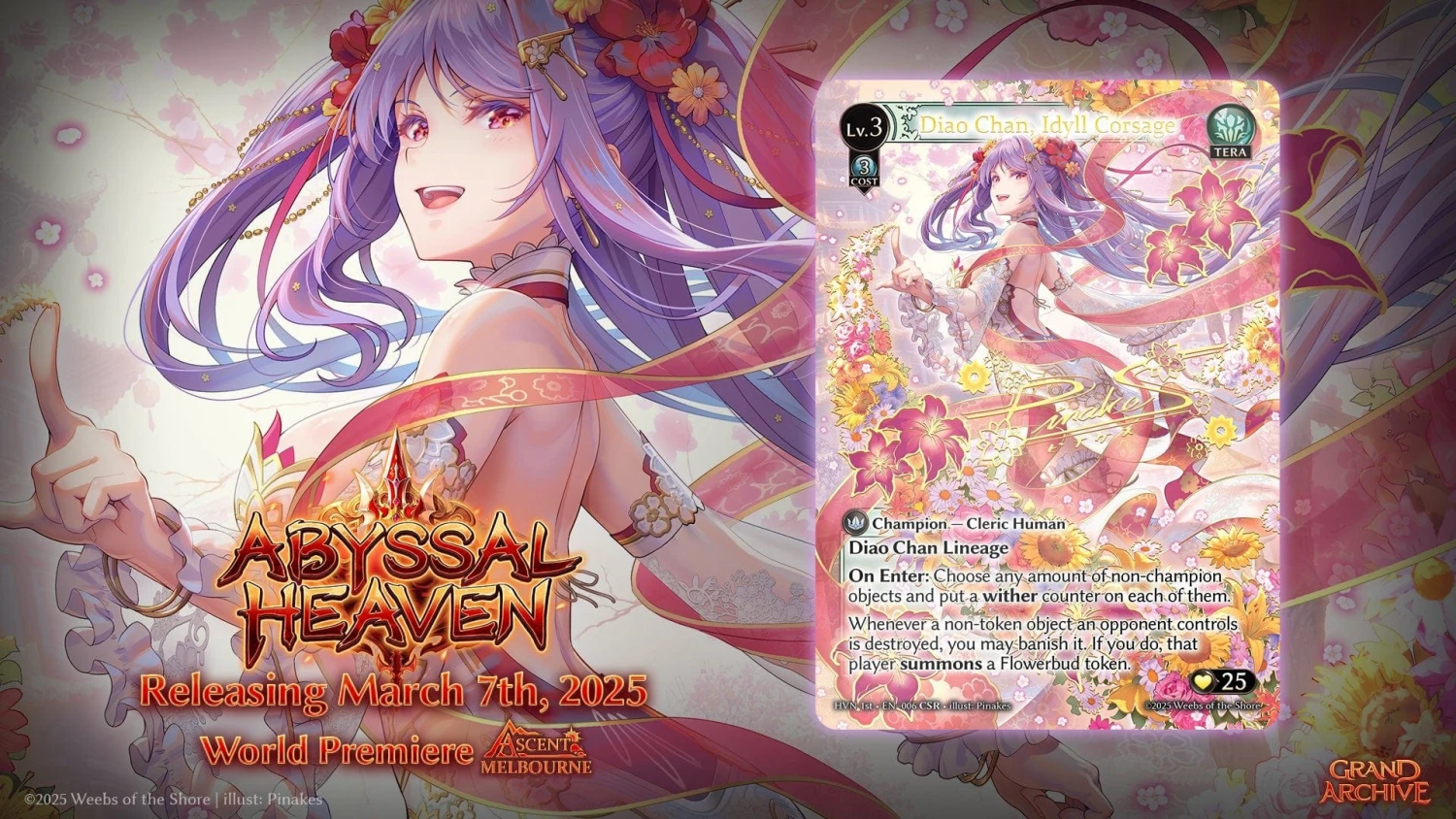 Grand Archive TCG: Abyssal Heaven- Diao Chan, Idyll Corsage Re:Collection 2 Grand Archive TCG: Abyssal Heaven- Diao Chan, Idyll Corsage Re:Collection - Image 2
