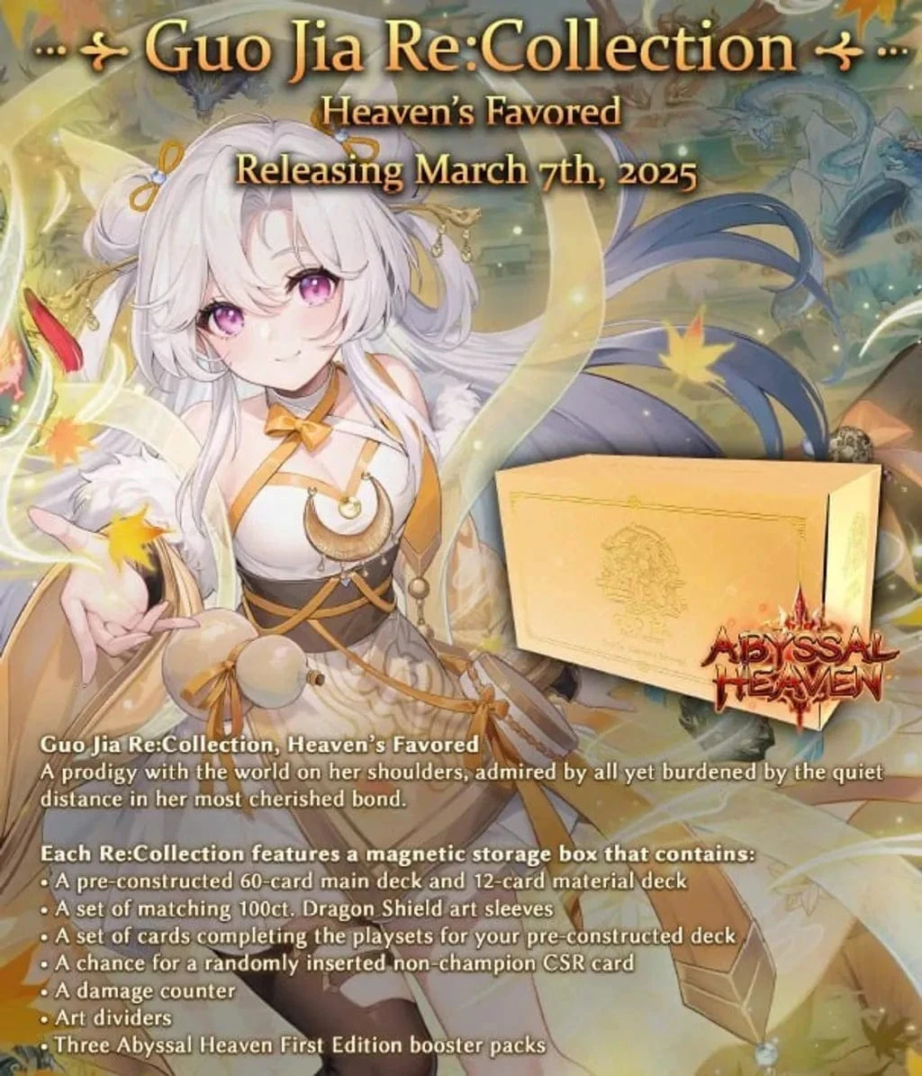 Grand Archive TCG: Abyssal Heaven- Guo Jia, Heaven's Favored Re:Collection 2 Grand Archive TCG: Abyssal Heaven- Guo Jia, Heaven's Favored Re:Collection - Image 2