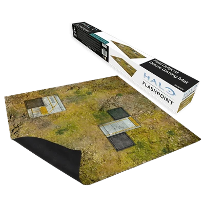 Halo: Flashpoint - Field Outpost Deluxe Gaming Mat 1 Halo: Flashpoint - Field Outpost Deluxe Gaming Mat