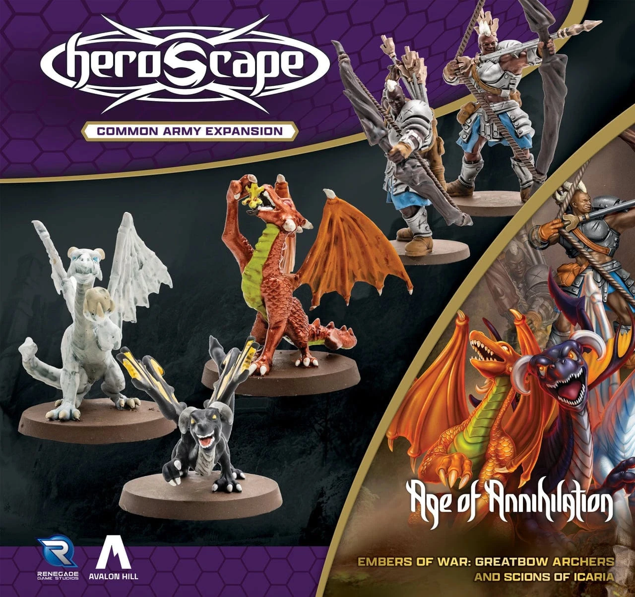 Renegade Game Studios Heroscape: Greatbow Archers & Scions Of Icaria Common Army Expansion (Pre-Order) 2 Renegade Game Studios Heroscape: Greatbow Archers & Scions Of Icaria Common Army Expansion (Pre-Order) - Image 2
