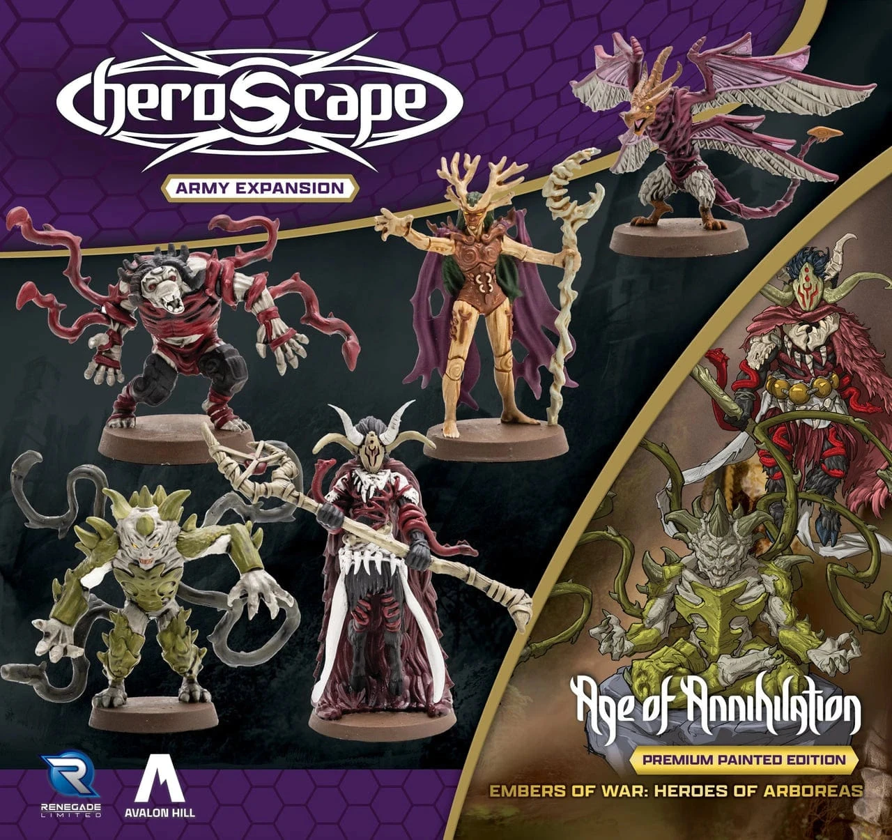 Renegade Game Studios Heroscape: Heroes Of Aboreas Army Expansion (Painted) (Pre-Order) 2 Renegade Game Studios Heroscape: Heroes Of Aboreas Army Expansion (Painted) (Pre-Order) - Image 2