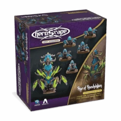 Renegade Game Studios Heroscape: Rising Tide – Queen Maladrix & Festering Honor Guard Army Expansion [Premium Painted Edition]