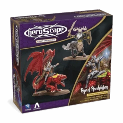 Renegade Game Studios Heroscape: Rising Tide – Sonlen & Halushia, Scion Of The Wild Army Expansion [Premium Painted Edition]