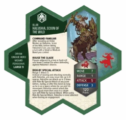 Renegade Game Studios Heroscape: Rising Tide – Sonlen & Halushia, Scion Of The Wild Army Expansion -Gamers Guilds Store gamers guild az heroscape heroscape rising tide sonlen halushia scion of the wild army expansion remium painted edition pre order renegade game studios 53088200884587