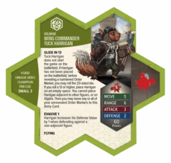 Renegade Game Studios Heroscape: Rising Tide – Wing Commander Tuck Harrigan & Vorid Glidestrikers Army Expansion [Premium Painted Edition] -Gamers Guilds Store gamers guild az heroscape heroscape rising tide wing commander tuck harrigan vorid glidestrikers army expansion premium painted edition pre order renegade game studios 53088200163691