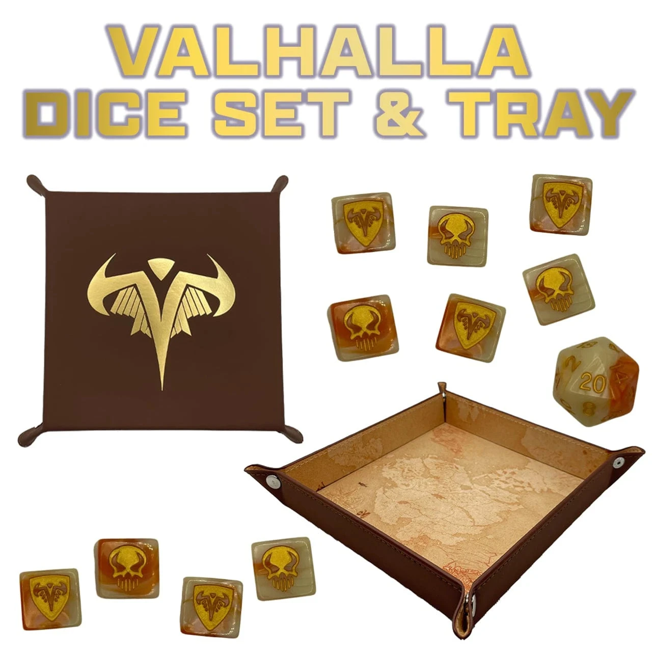 Renegade Game Studios Heroscape: Valhalla Dice & Tray Set (Pre-Order) 1 Renegade Game Studios Heroscape: Valhalla Dice & Tray Set (Pre-Order)