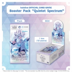 Hololive OCG: Quintet Spectrum Booster Box [English Version] (Pre-Order)