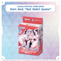 Hololive OCG: Red - Nakiri Ayame Start Deck [English Version] (Pre-Order)