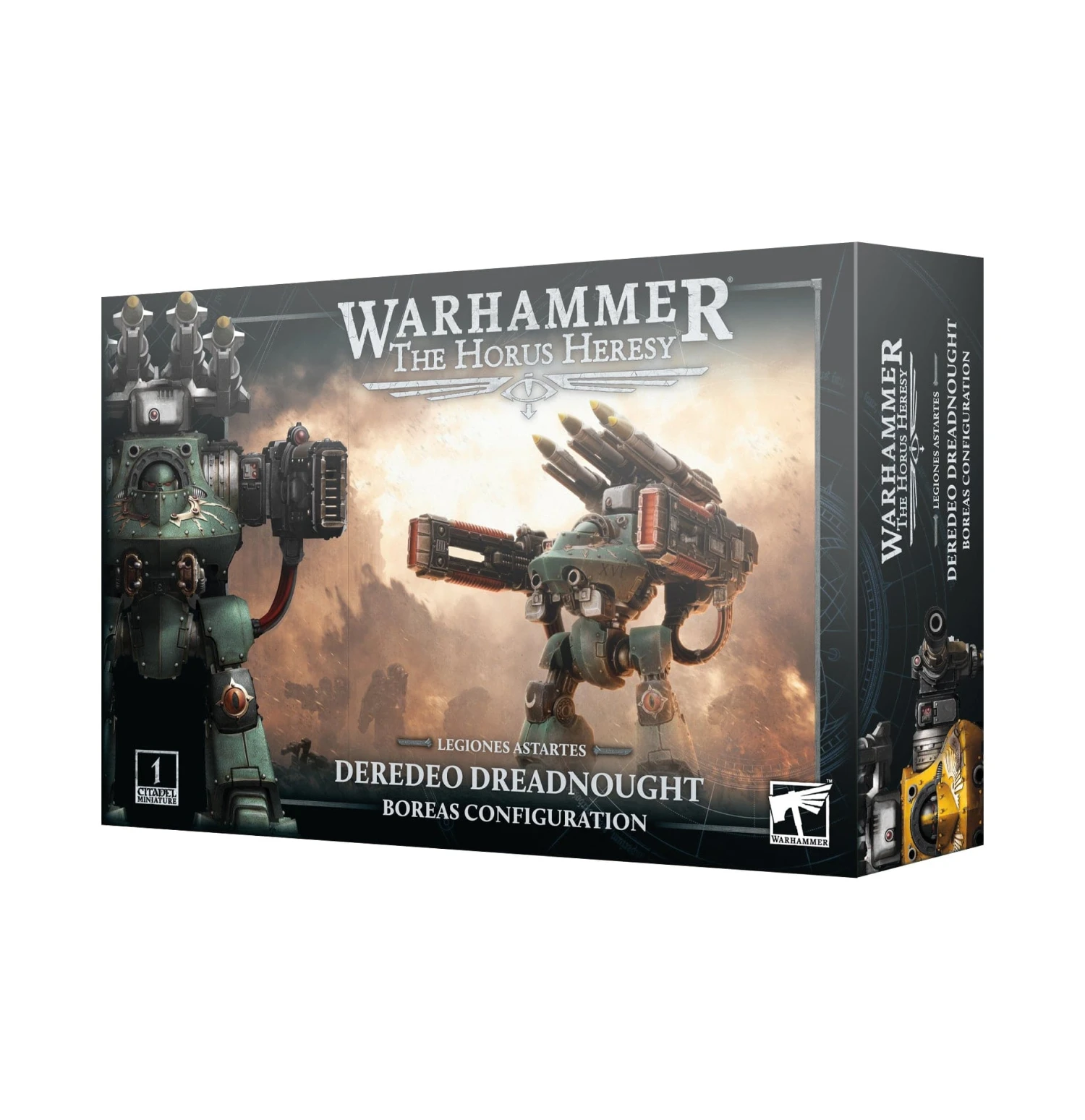 Games Workshop Horus Heresy: Legiones Astartes - Deredeo Dreadnought: Boreas Configuration 1 Games Workshop Horus Heresy: Legiones Astartes - Deredeo Dreadnought: Boreas Configuration
