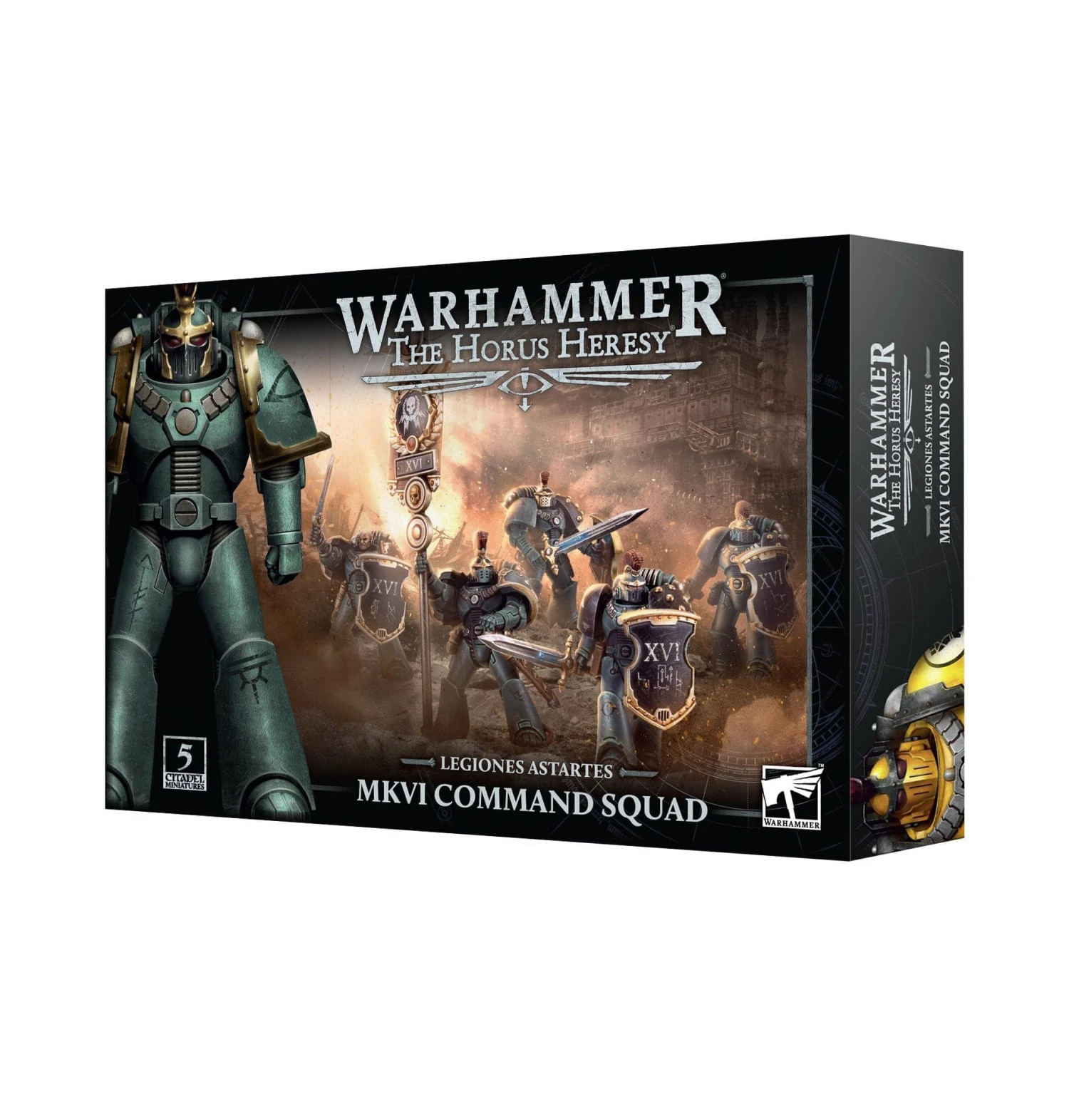 Games Workshop Horus Heresy: Legiones Astartes - MKVI Command Squad 1 Games Workshop Horus Heresy: Legiones Astartes - MKVI Command Squad