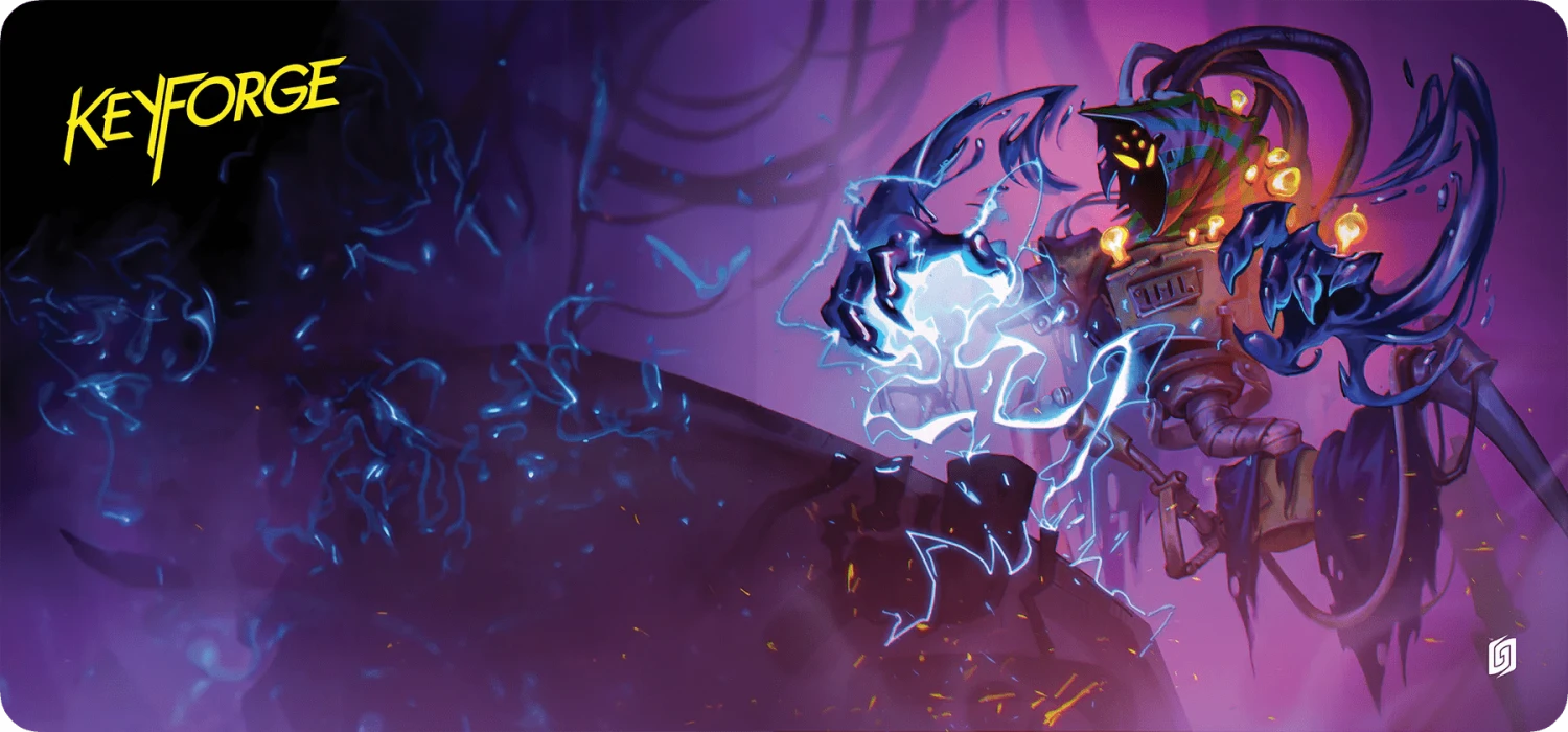 Keyforge: Geistoid - "Manifestation" Extra-Wide Playmat 1 Keyforge: Geistoid - "Manifestation" Extra-Wide Playmat