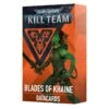 Games Workshop Kill Team: Datacards: Blades Of Khaine