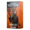 Games Workshop Kill Team: Datacards: Chaos Cult