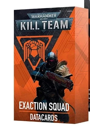 Games Workshop Kill Team: Datacards: Exaction Squad 1 Games Workshop Kill Team: Datacards: Exaction Squad