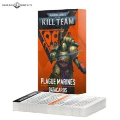 Games Workshop Kill Team: Datacards: Plague Marines