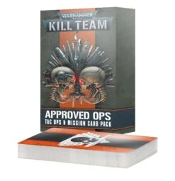 Warhammer 40K Kill Team: Approved Ops – Tac Ops & Mission Card Pack (Old)
