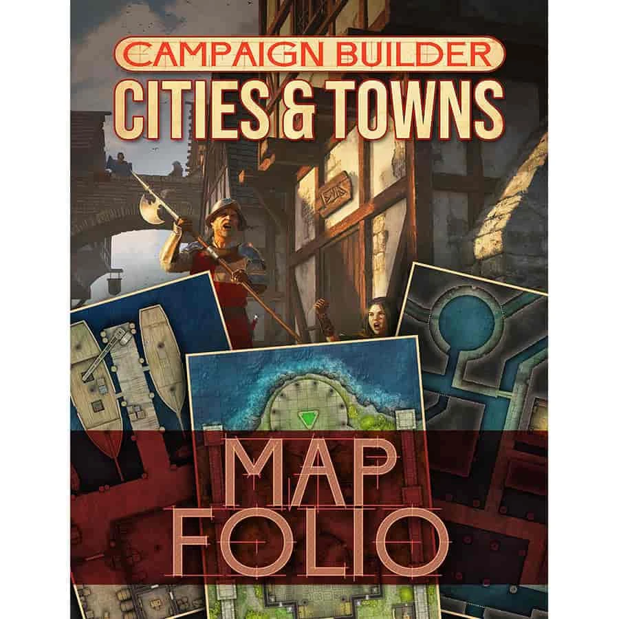 Campaign Builder: Cities And Towns Map Folio 1 Campaign Builder: Cities And Towns Map Folio