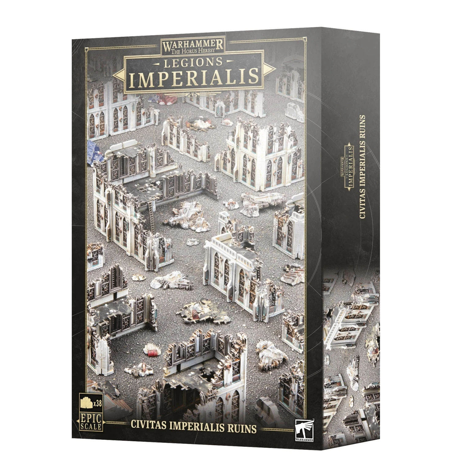 Games Workshop Warhammer Legions Imperialis: Civitas Imperialis Ruined Buildings 1 Games Workshop Warhammer Legions Imperialis: Civitas Imperialis Ruined Buildings