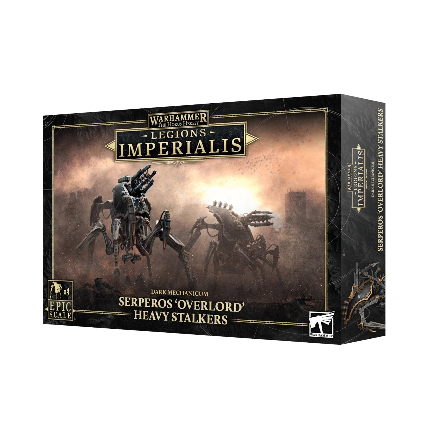 Games Workshop Warhammer Legions Imperialis: Dark Mech Serperos Heavy Stalkers 1 Games Workshop Warhammer Legions Imperialis: Dark Mech Serperos Heavy Stalkers