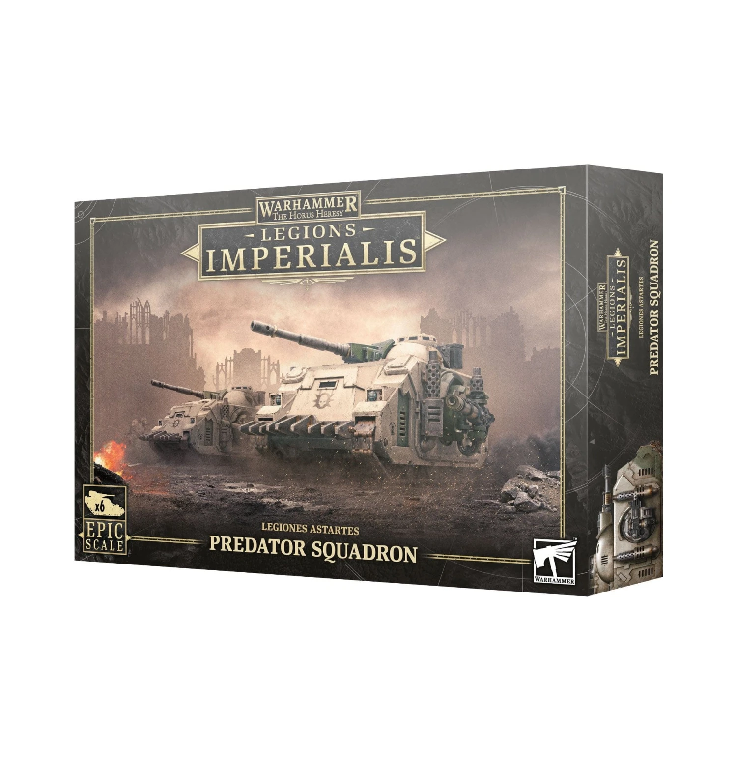 Games Workshop Warhammer Legions Imperialis: Legiones Astartes - Predator Squadron 1 Games Workshop Warhammer Legions Imperialis: Legiones Astartes - Predator Squadron