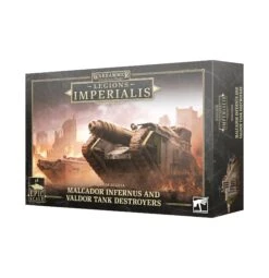 Games Workshop Warhammer Legions Imperialis: Malcador Infernus And Valdor Tank Destroyers