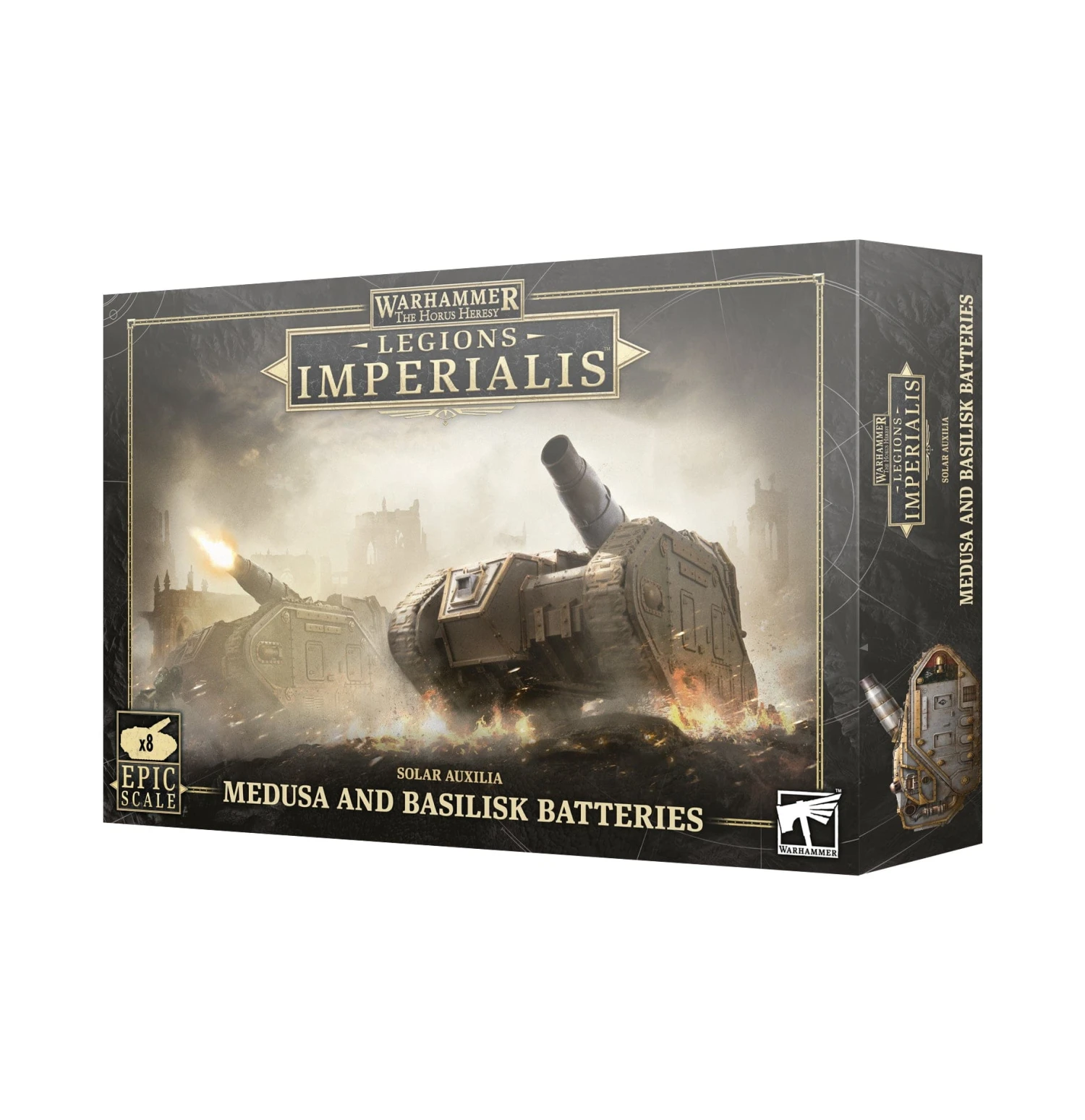 Games Workshop Warhammer Legions Imperialis: Solar Auxilia: Medusa And Basilisk Batteries 1 Games Workshop Warhammer Legions Imperialis: Solar Auxilia: Medusa And Basilisk Batteries