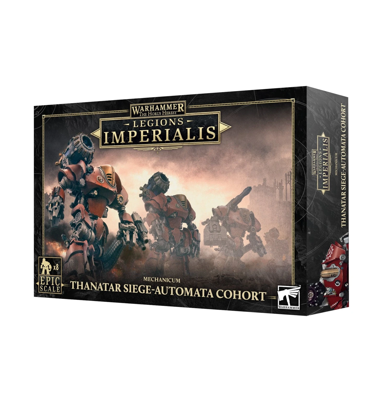 Games Workshop Warhammer Legions Imperialis: Thanatar Siege-Automata Cohort 1 Games Workshop Warhammer Legions Imperialis: Thanatar Siege-Automata Cohort