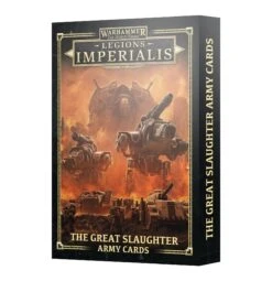 Games Workshop Warhammer Legions Imperialis: The Great Slaughter Army Cards